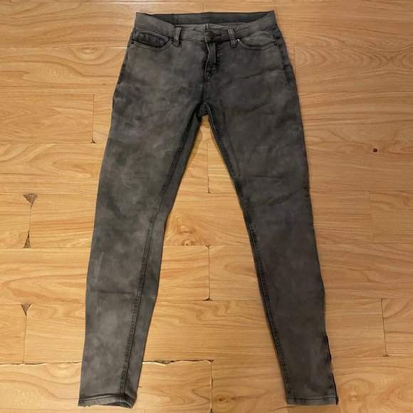 BDG Midrise Twig Long Ankle Zip Skinny Jeans - Picture 3 of 7